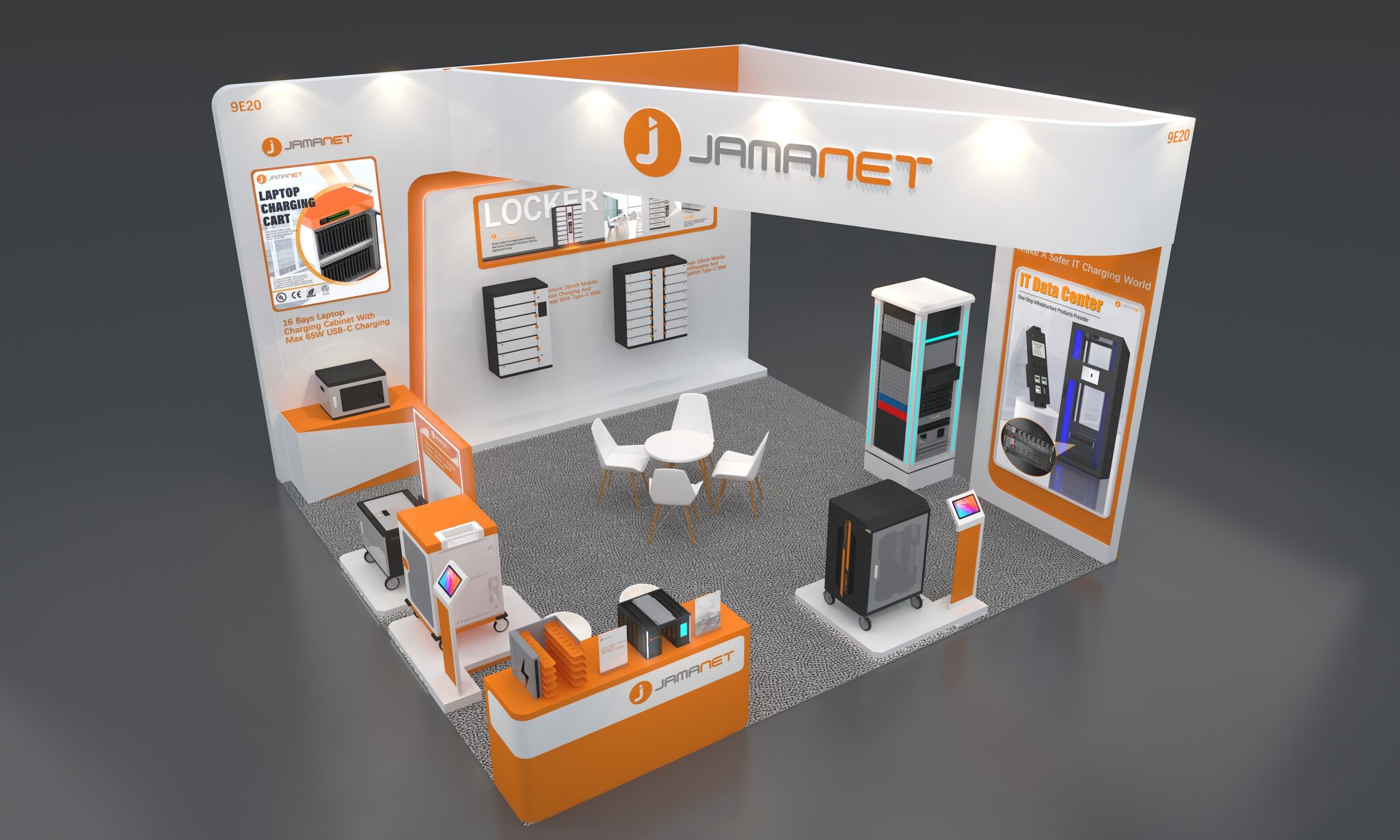Jamanet booth